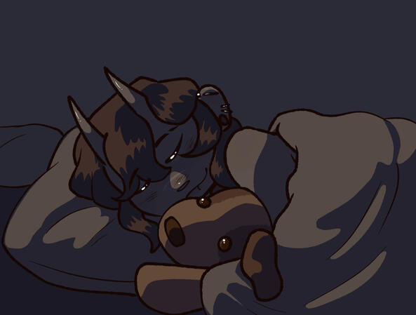 Shaded halfbody